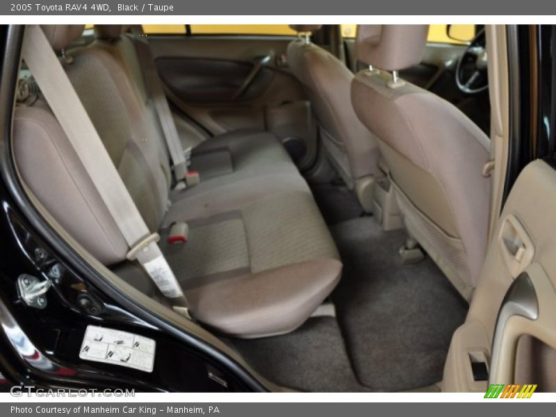 Black / Taupe 2005 Toyota RAV4 4WD