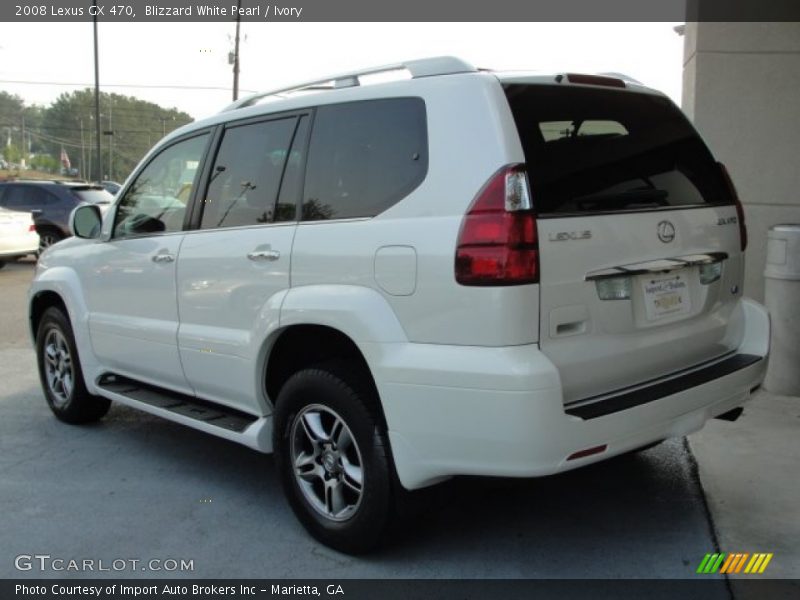 Blizzard White Pearl / Ivory 2008 Lexus GX 470