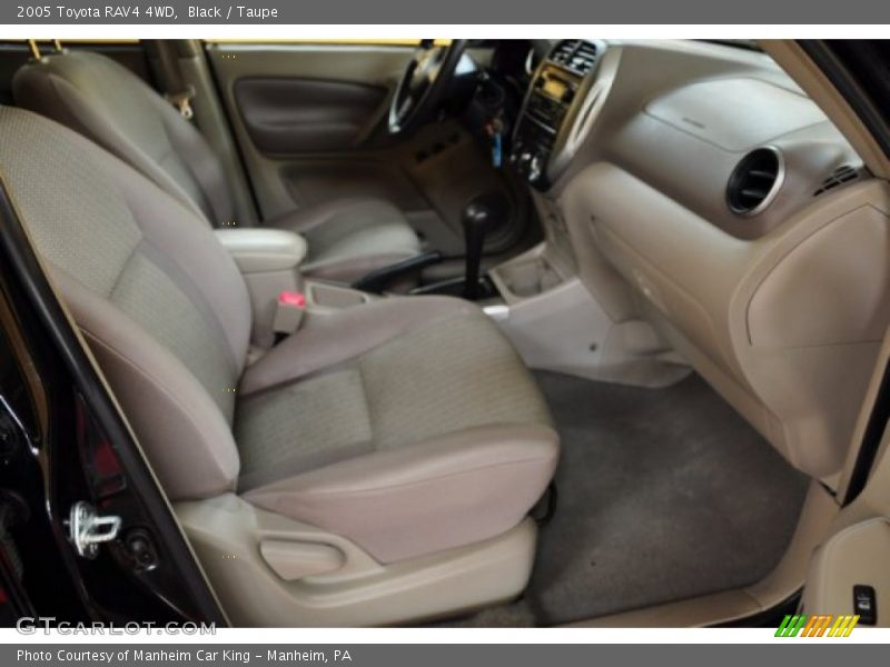 Black / Taupe 2005 Toyota RAV4 4WD