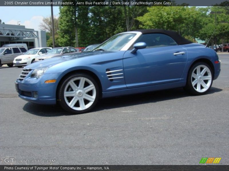  2005 Crossfire Limited Roadster Aero Blue Pearlcoat