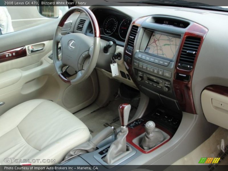 Blizzard White Pearl / Ivory 2008 Lexus GX 470