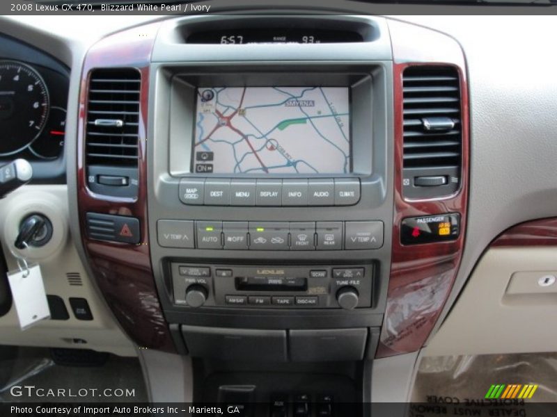 Blizzard White Pearl / Ivory 2008 Lexus GX 470