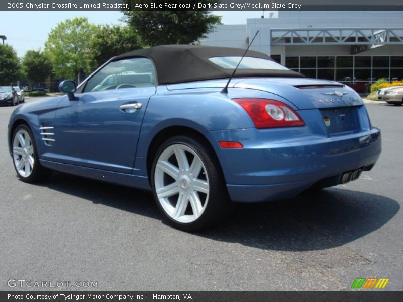  2005 Crossfire Limited Roadster Aero Blue Pearlcoat