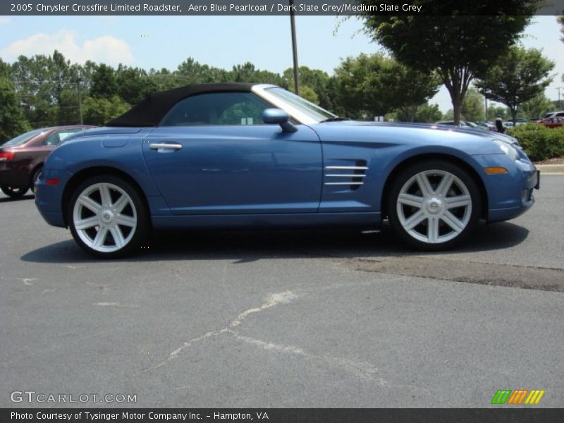  2005 Crossfire Limited Roadster Aero Blue Pearlcoat