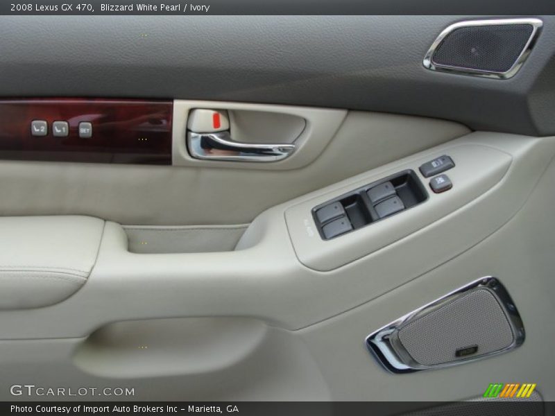 Blizzard White Pearl / Ivory 2008 Lexus GX 470