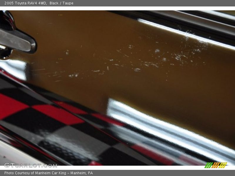 Black / Taupe 2005 Toyota RAV4 4WD