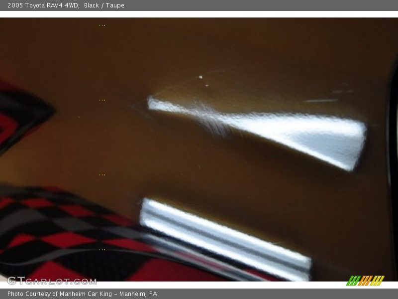 Black / Taupe 2005 Toyota RAV4 4WD