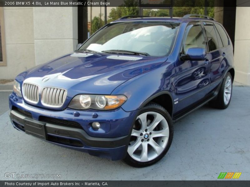Front 3/4 View of 2006 X5 4.8is