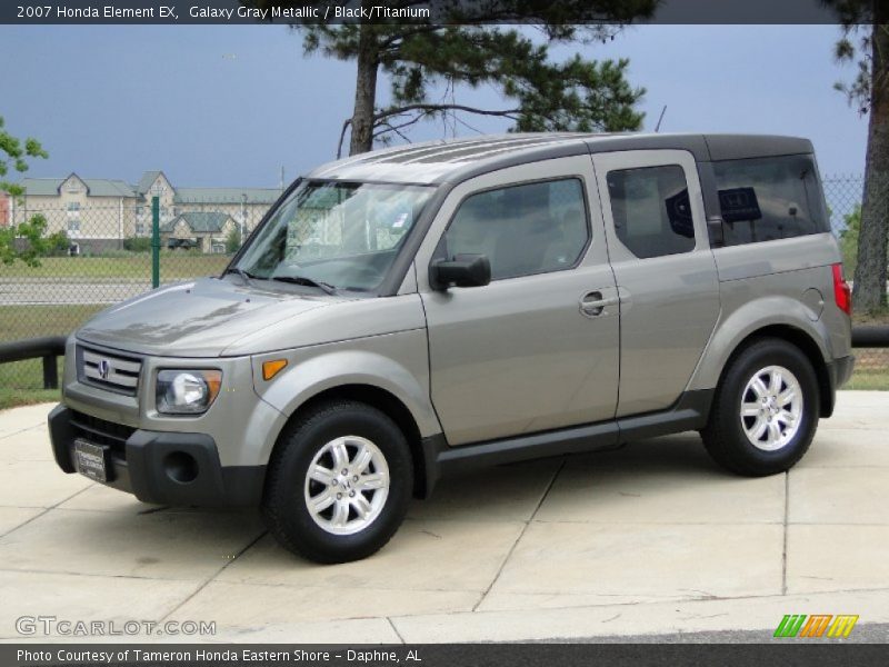 Galaxy Gray Metallic / Black/Titanium 2007 Honda Element EX