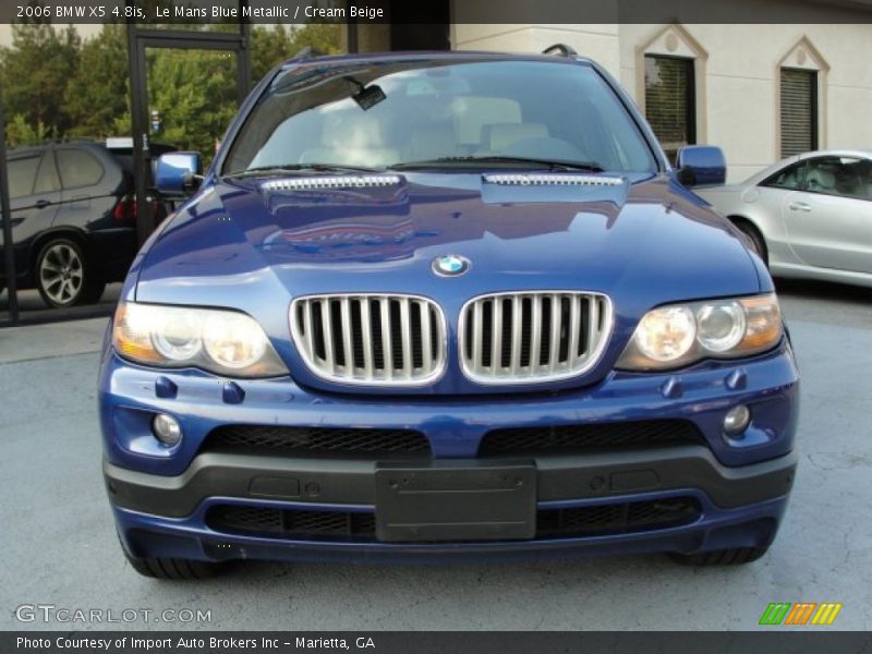  2006 X5 4.8is Le Mans Blue Metallic
