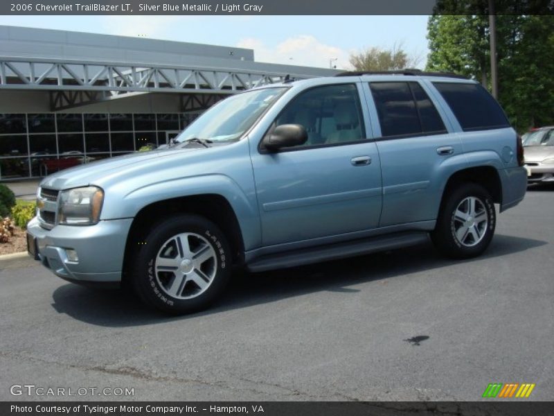 Silver Blue Metallic / Light Gray 2006 Chevrolet TrailBlazer LT