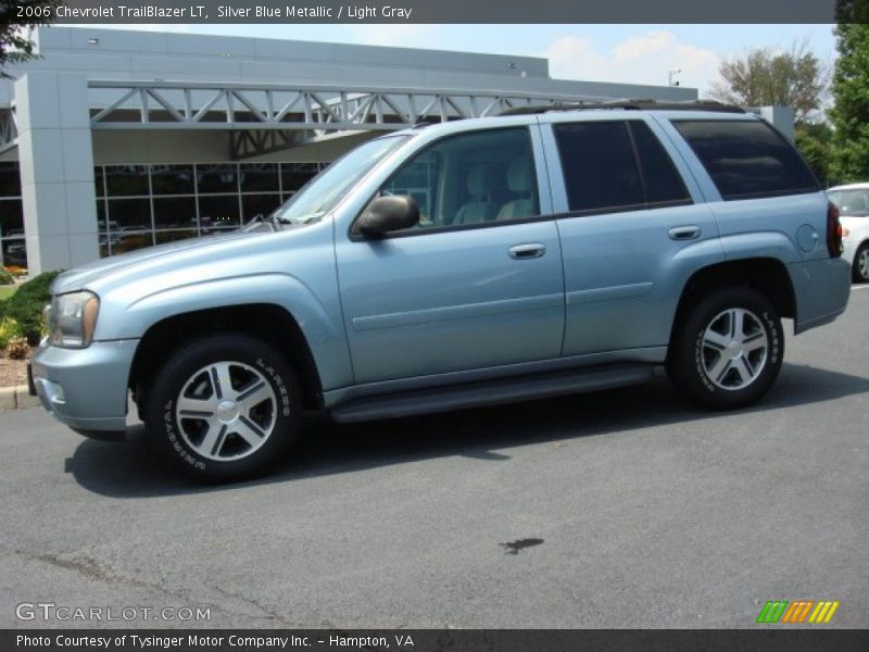 Silver Blue Metallic / Light Gray 2006 Chevrolet TrailBlazer LT