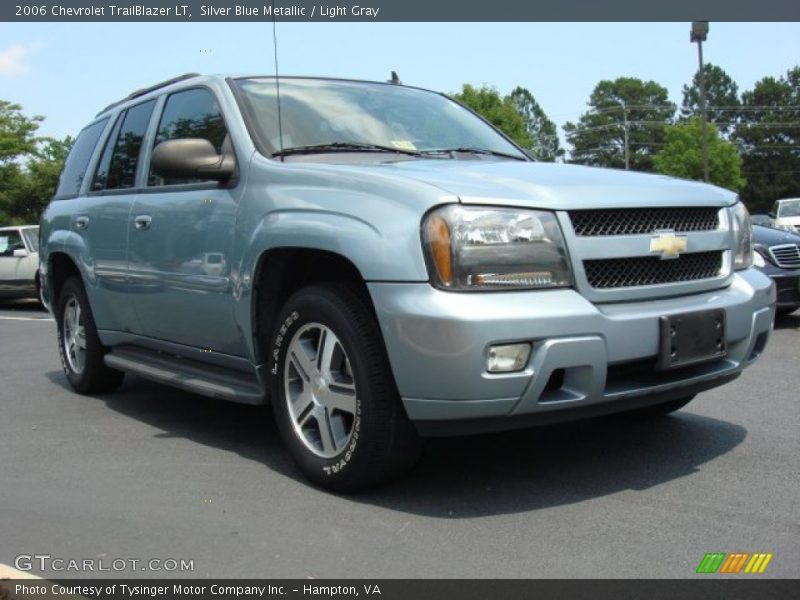 Silver Blue Metallic / Light Gray 2006 Chevrolet TrailBlazer LT