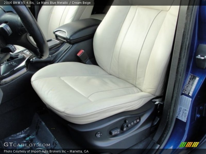  2006 X5 4.8is Cream Beige Interior