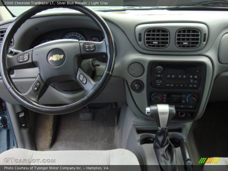 Silver Blue Metallic / Light Gray 2006 Chevrolet TrailBlazer LT