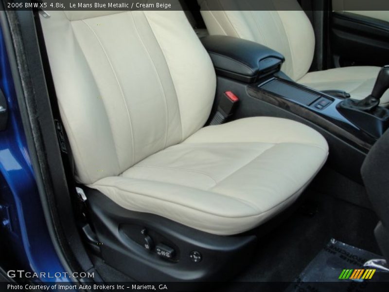  2006 X5 4.8is Cream Beige Interior