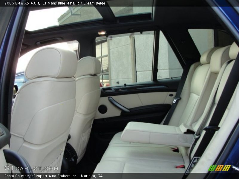  2006 X5 4.8is Cream Beige Interior
