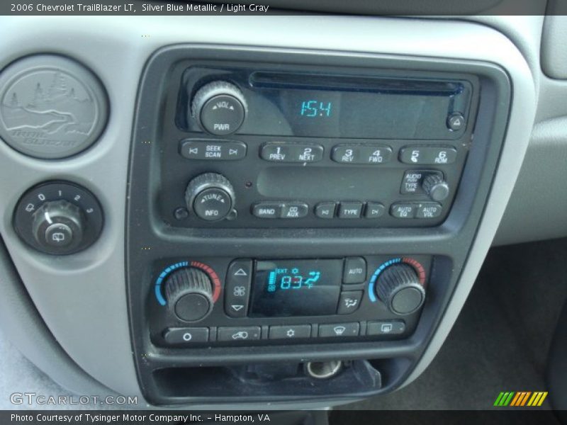 Silver Blue Metallic / Light Gray 2006 Chevrolet TrailBlazer LT