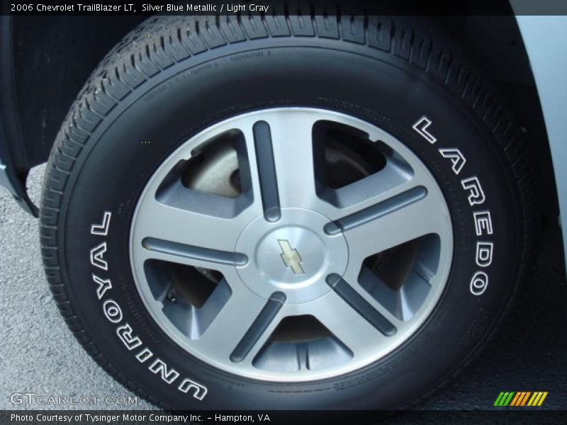 Silver Blue Metallic / Light Gray 2006 Chevrolet TrailBlazer LT