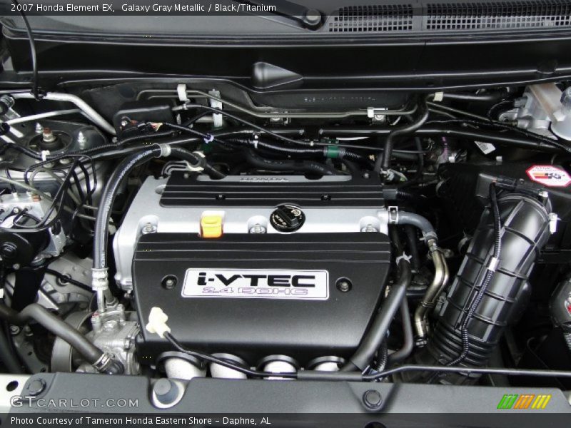  2007 Element EX Engine - 2.4L DOHC 16V i-VTEC 4 Cylinder