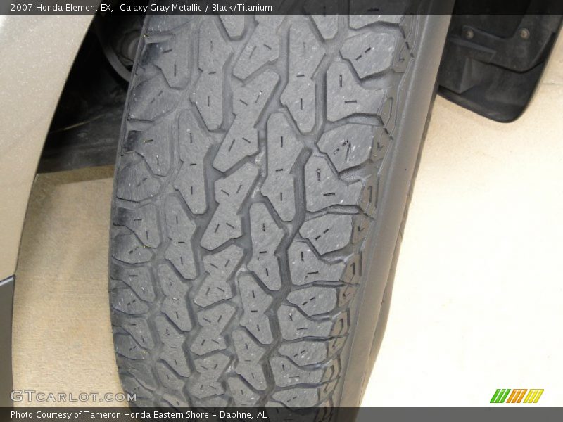 Galaxy Gray Metallic / Black/Titanium 2007 Honda Element EX