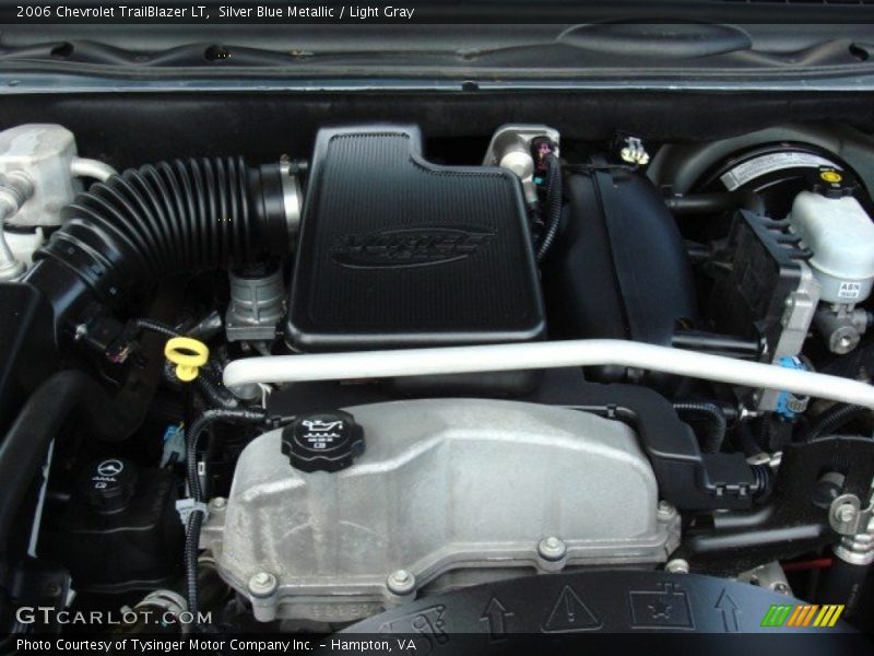 Silver Blue Metallic / Light Gray 2006 Chevrolet TrailBlazer LT