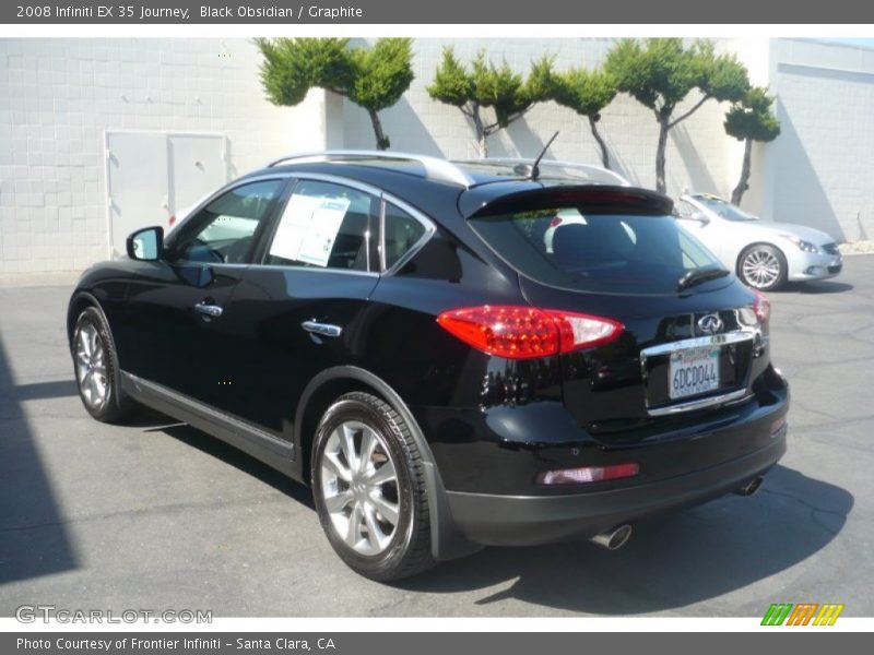 Black Obsidian / Graphite 2008 Infiniti EX 35 Journey