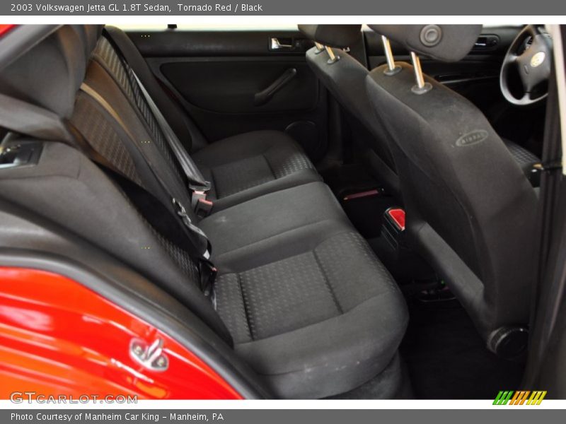 Tornado Red / Black 2003 Volkswagen Jetta GL 1.8T Sedan
