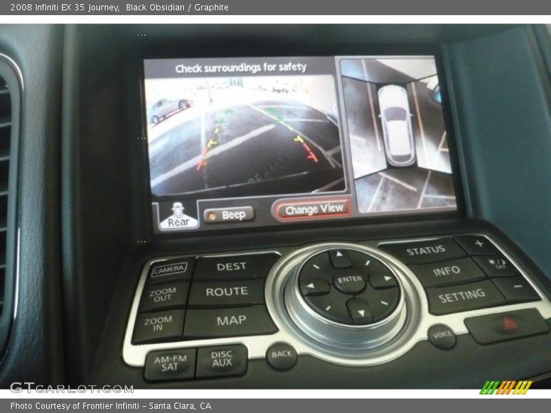 Black Obsidian / Graphite 2008 Infiniti EX 35 Journey