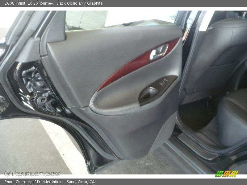 Black Obsidian / Graphite 2008 Infiniti EX 35 Journey