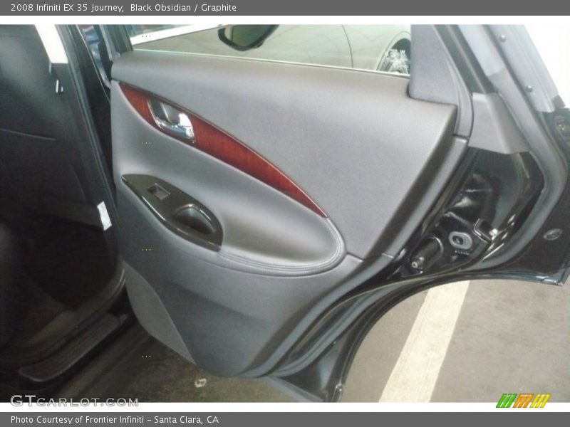 Black Obsidian / Graphite 2008 Infiniti EX 35 Journey