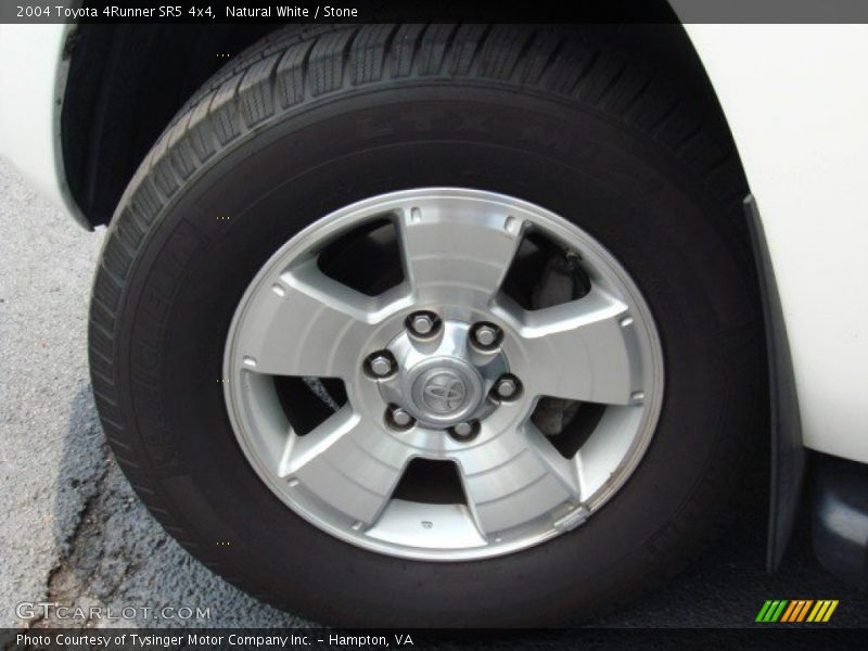 Natural White / Stone 2004 Toyota 4Runner SR5 4x4