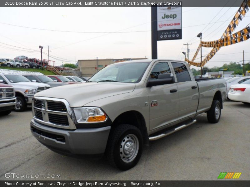 Light Graystone Pearl / Dark Slate/Medium Graystone 2010 Dodge Ram 2500 ST Crew Cab 4x4
