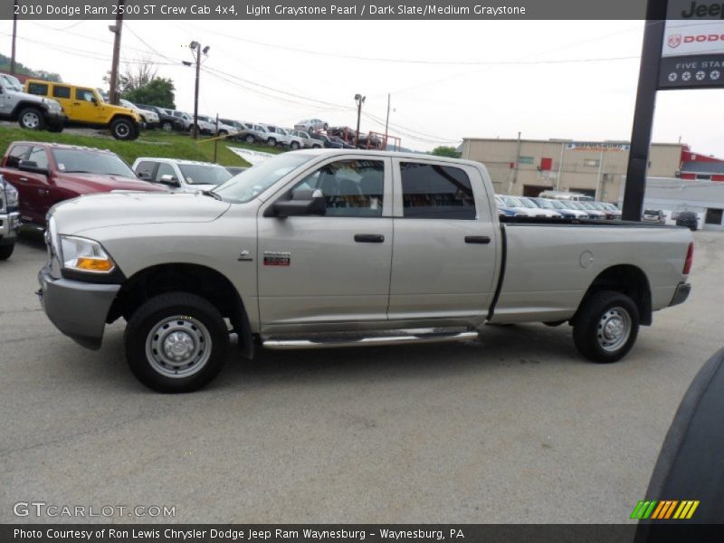 Light Graystone Pearl / Dark Slate/Medium Graystone 2010 Dodge Ram 2500 ST Crew Cab 4x4