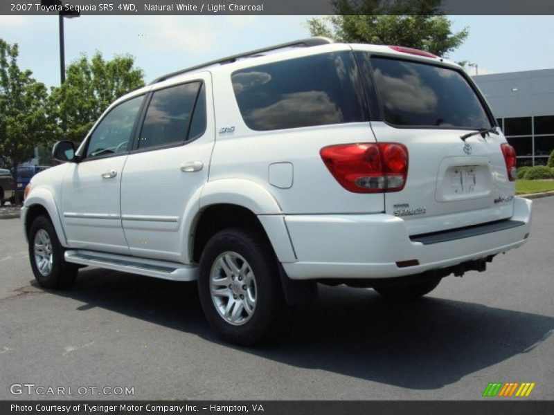Natural White / Light Charcoal 2007 Toyota Sequoia SR5 4WD