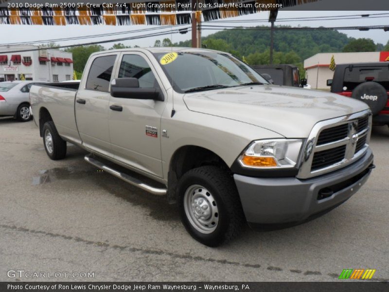 Light Graystone Pearl / Dark Slate/Medium Graystone 2010 Dodge Ram 2500 ST Crew Cab 4x4