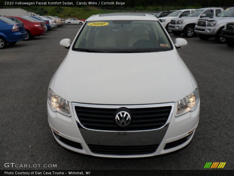 Candy White / Cornsilk Beige 2010 Volkswagen Passat Komfort Sedan