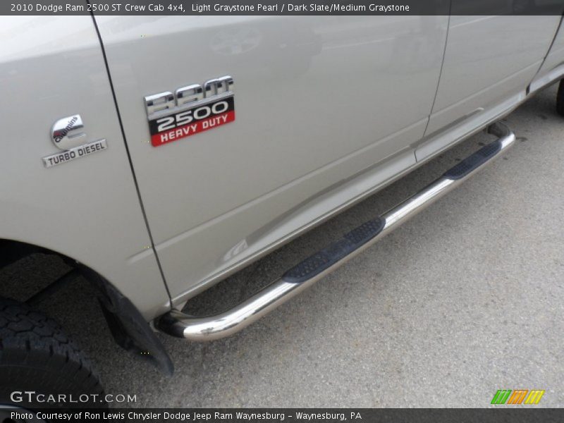 Light Graystone Pearl / Dark Slate/Medium Graystone 2010 Dodge Ram 2500 ST Crew Cab 4x4