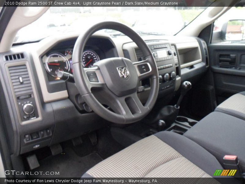Light Graystone Pearl / Dark Slate/Medium Graystone 2010 Dodge Ram 2500 ST Crew Cab 4x4
