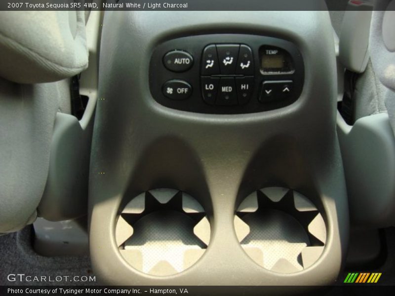 Natural White / Light Charcoal 2007 Toyota Sequoia SR5 4WD