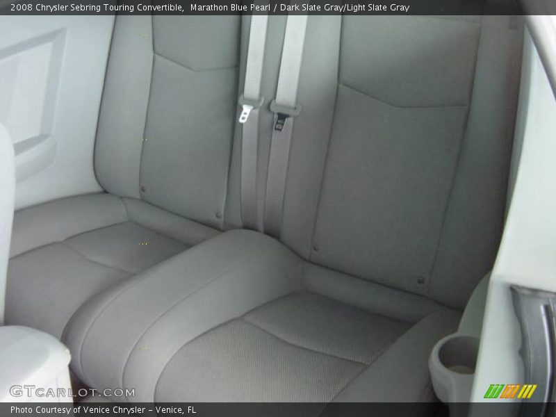 Marathon Blue Pearl / Dark Slate Gray/Light Slate Gray 2008 Chrysler Sebring Touring Convertible