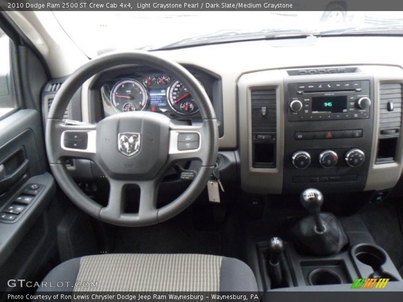 Light Graystone Pearl / Dark Slate/Medium Graystone 2010 Dodge Ram 2500 ST Crew Cab 4x4