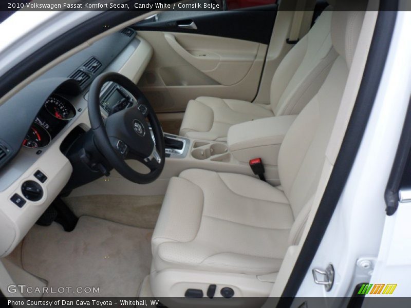  2010 Passat Komfort Sedan Cornsilk Beige Interior