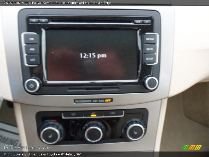 Candy White / Cornsilk Beige 2010 Volkswagen Passat Komfort Sedan