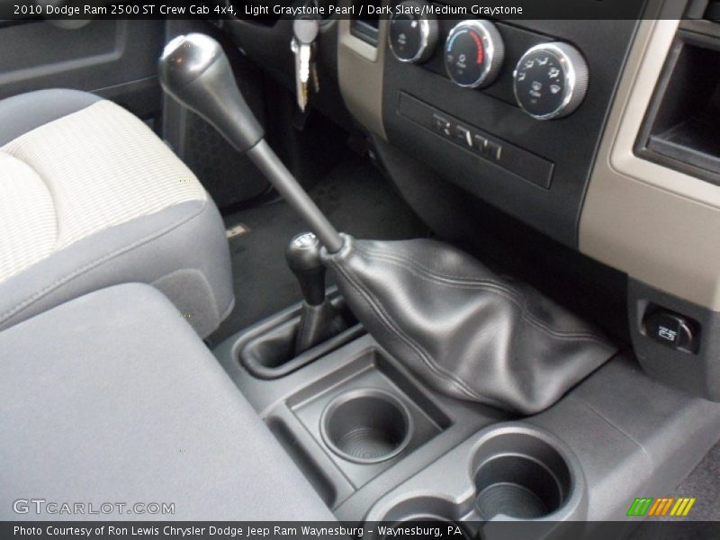 Light Graystone Pearl / Dark Slate/Medium Graystone 2010 Dodge Ram 2500 ST Crew Cab 4x4