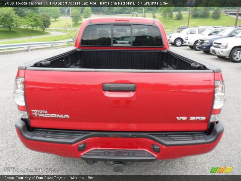 Barcelona Red Metallic / Graphite Gray 2009 Toyota Tacoma V6 TRD Sport Access Cab 4x4