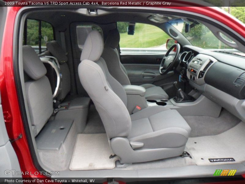 Barcelona Red Metallic / Graphite Gray 2009 Toyota Tacoma V6 TRD Sport Access Cab 4x4