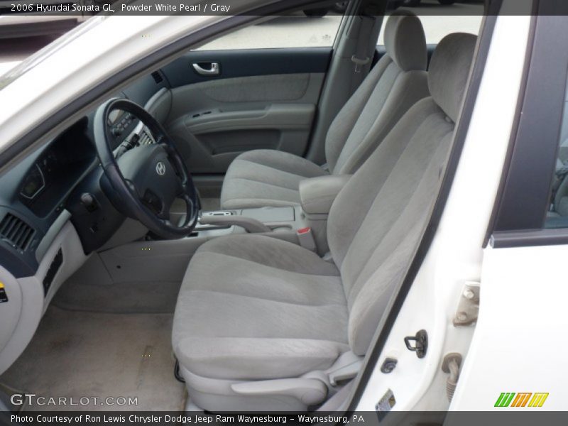  2006 Sonata GL Gray Interior