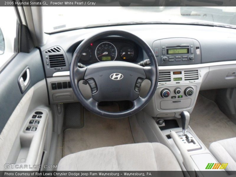 Dashboard of 2006 Sonata GL