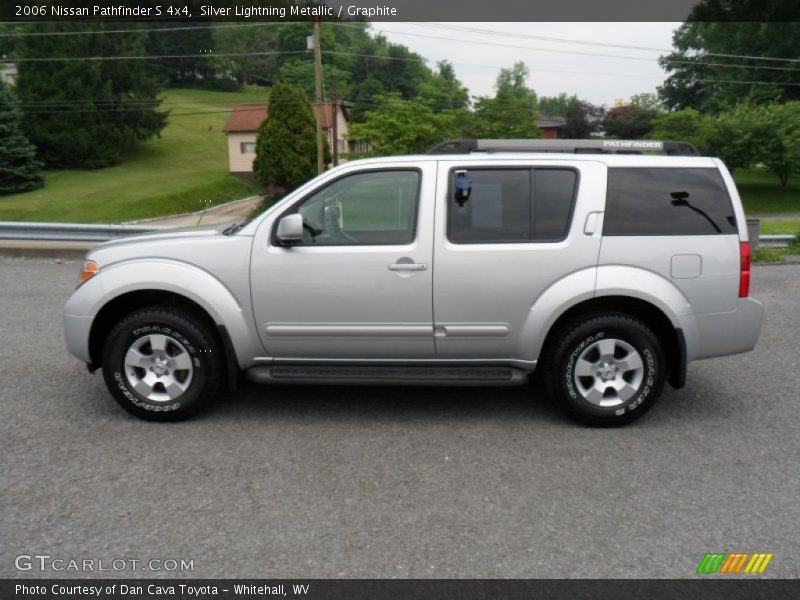 Silver Lightning Metallic / Graphite 2006 Nissan Pathfinder S 4x4